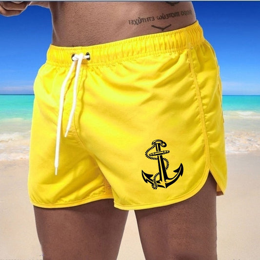 Short motif ancre de bateau