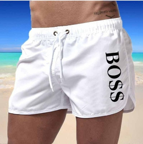 Short d'été BOSS blanc