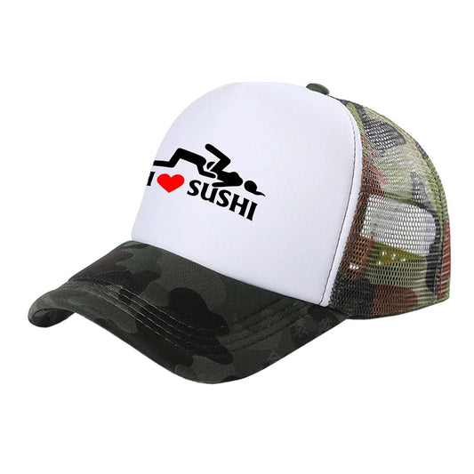 Casquette beauf | Casquette I Love Sushi