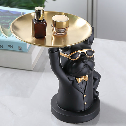 Décoration statue Bulldog