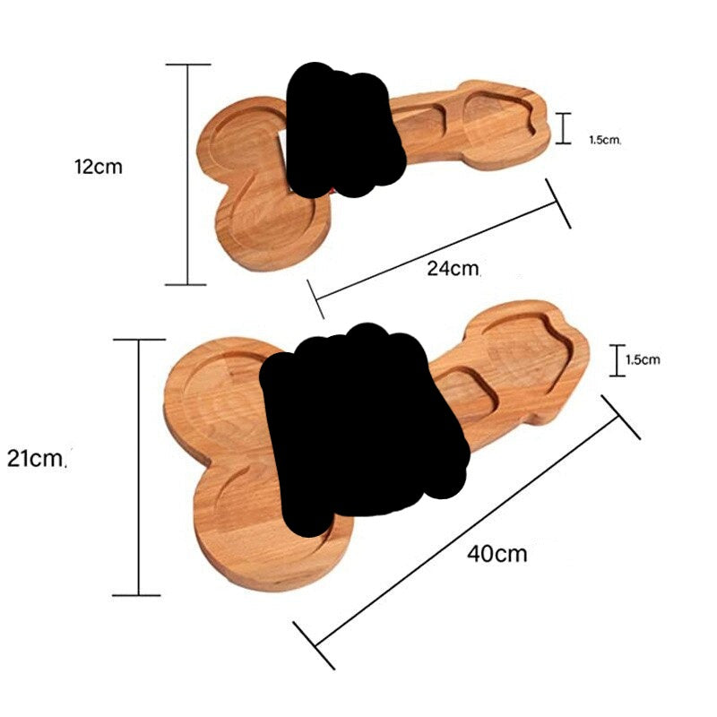 Plateau charcuterie en bois | Penis