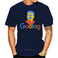 T-shirt 'GOOLAG' bleu homme