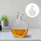 Carafe en verre en forme de pneu