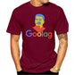 T-shirt 'GOOLAG' bordeaux homme
