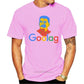T-shirt 'GOOLAG' rose homme
