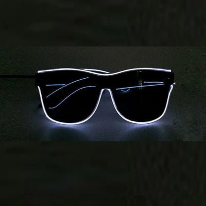 Lunettes Néon de Soirée Beauf  