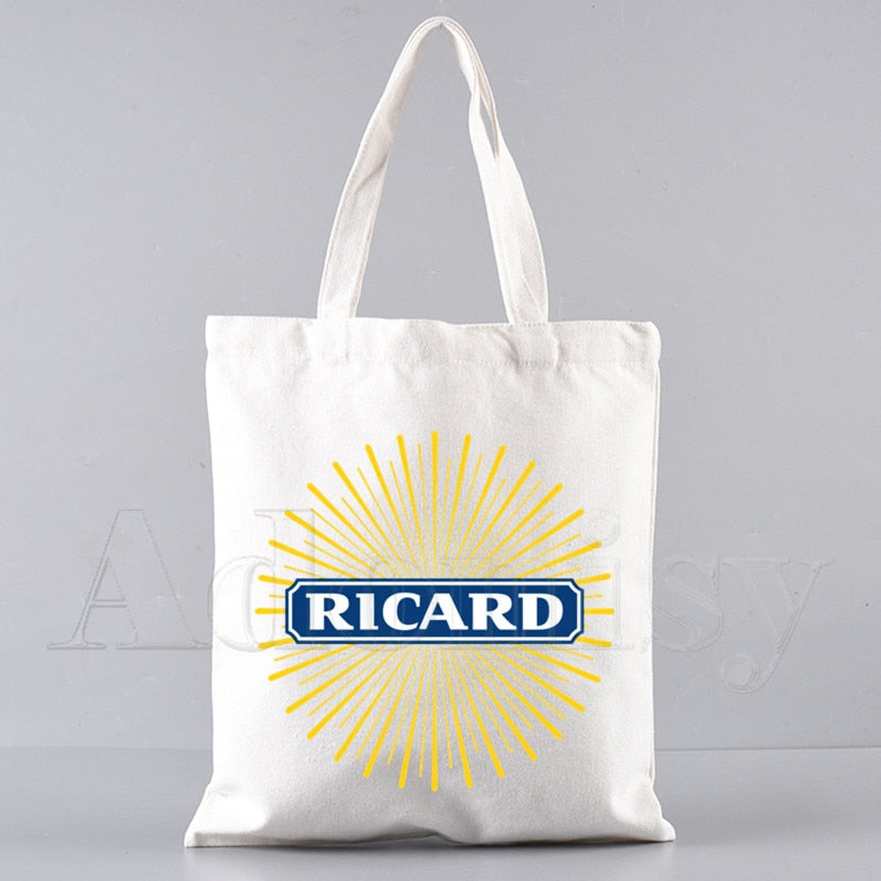 Sac Ricard 90's - Totebag Ricard retro blanc