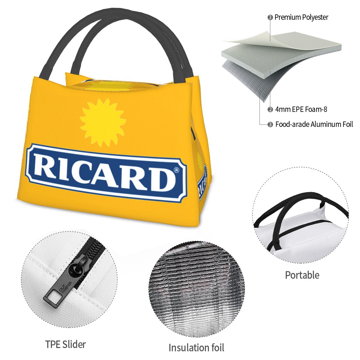 Sac isotherme Ricard-Repas beauf