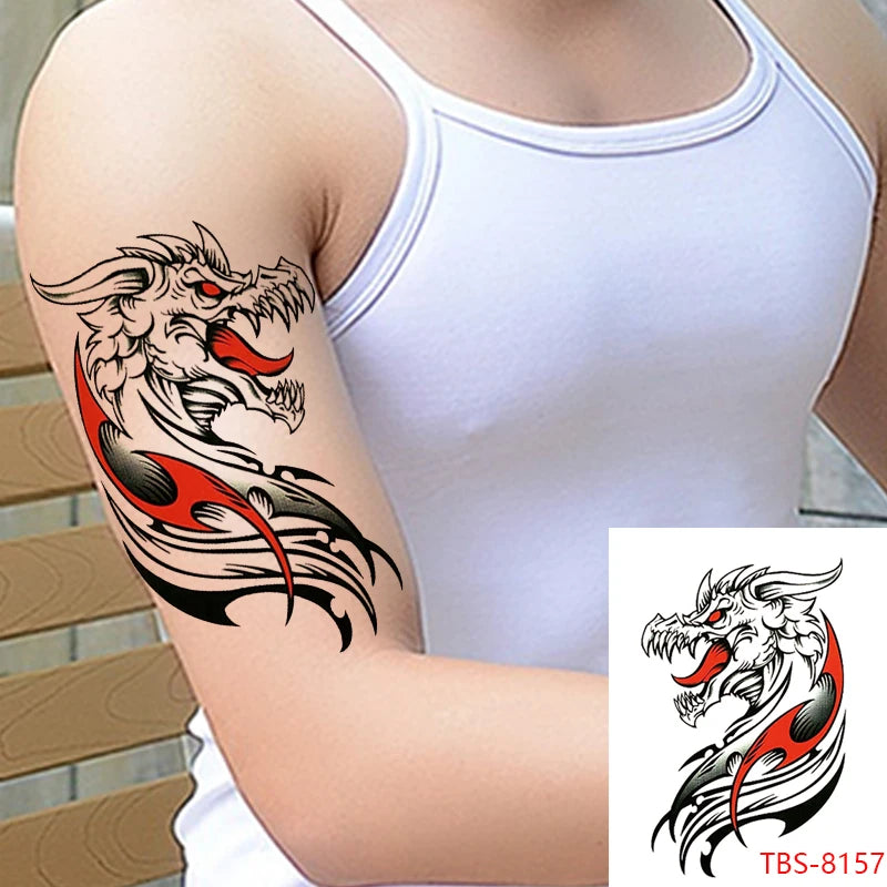 Tatouage Temporaire Dragon