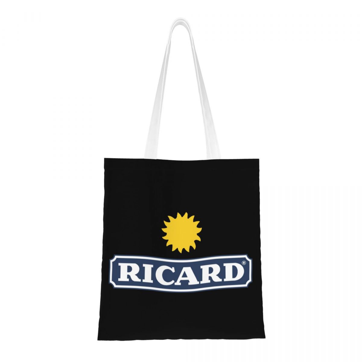 Totebag Ricard retro jaune et noir