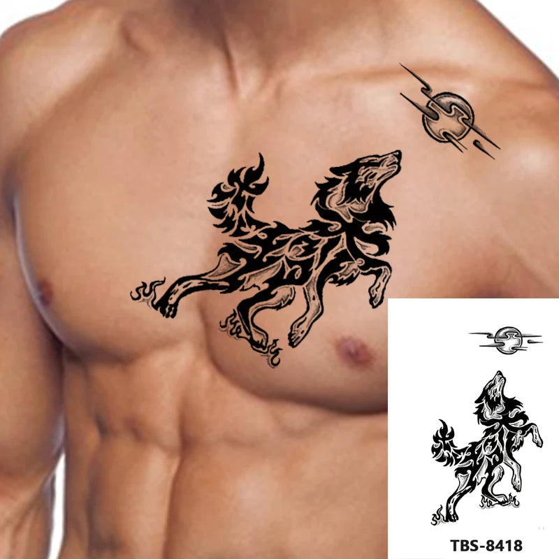 Tatouage Temporaire Dragon