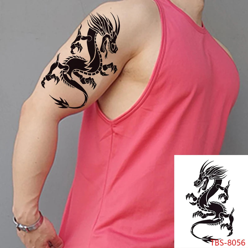 Tatouage Temporaire Dragon