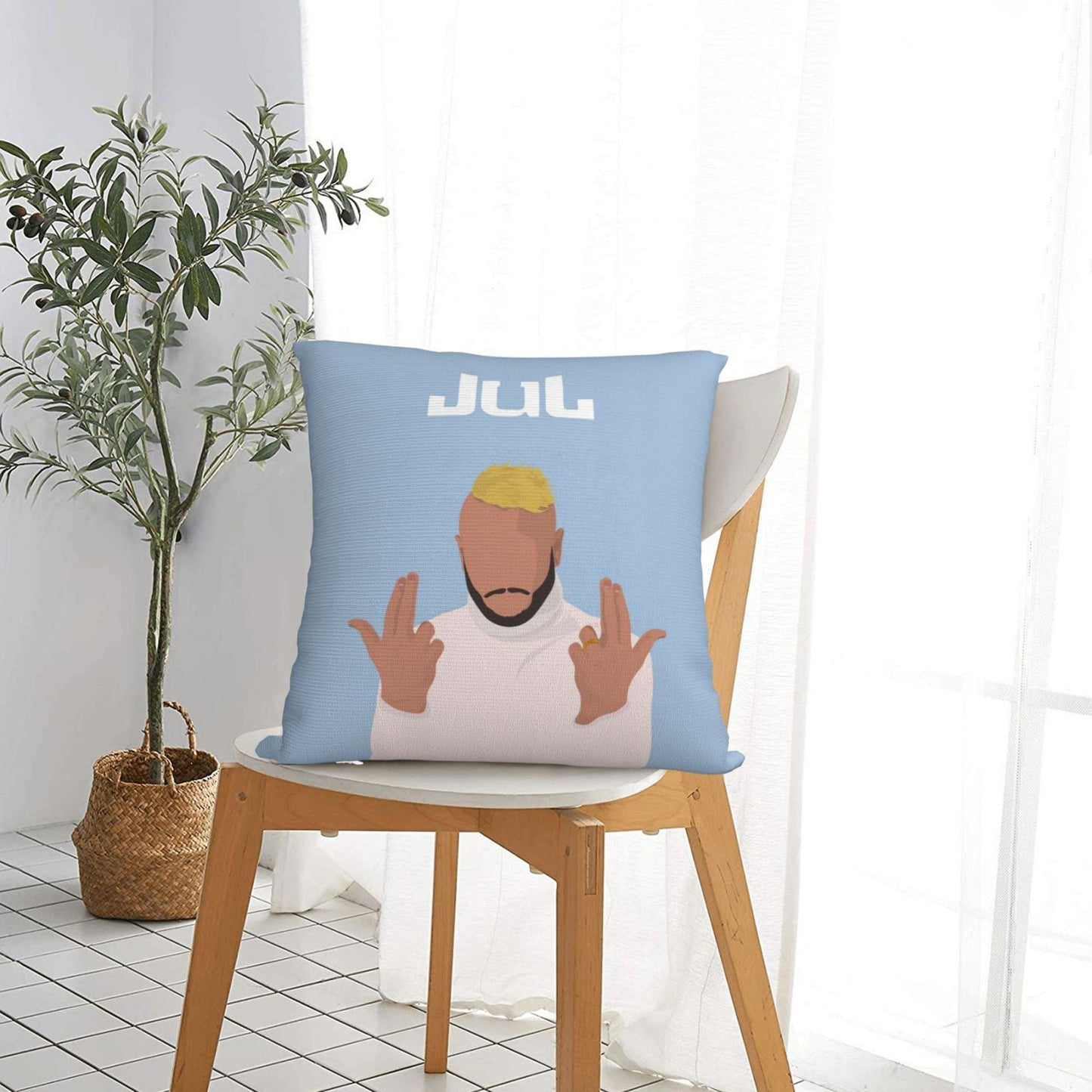 Housse de coussin beauf | Rappeur Jul