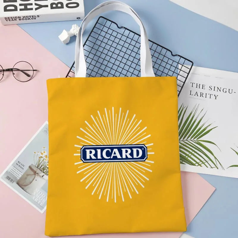 Tote Bag Ricard Réutilisable vintage logo