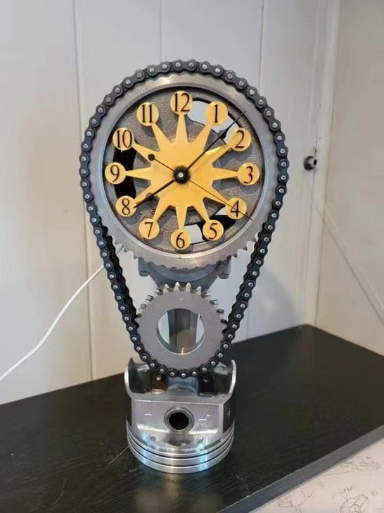 Horloge vintage pour fan de mécanique