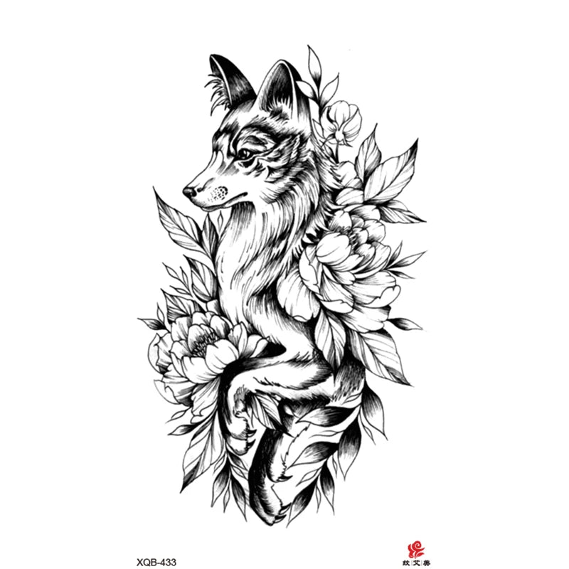 Tatouage Renard