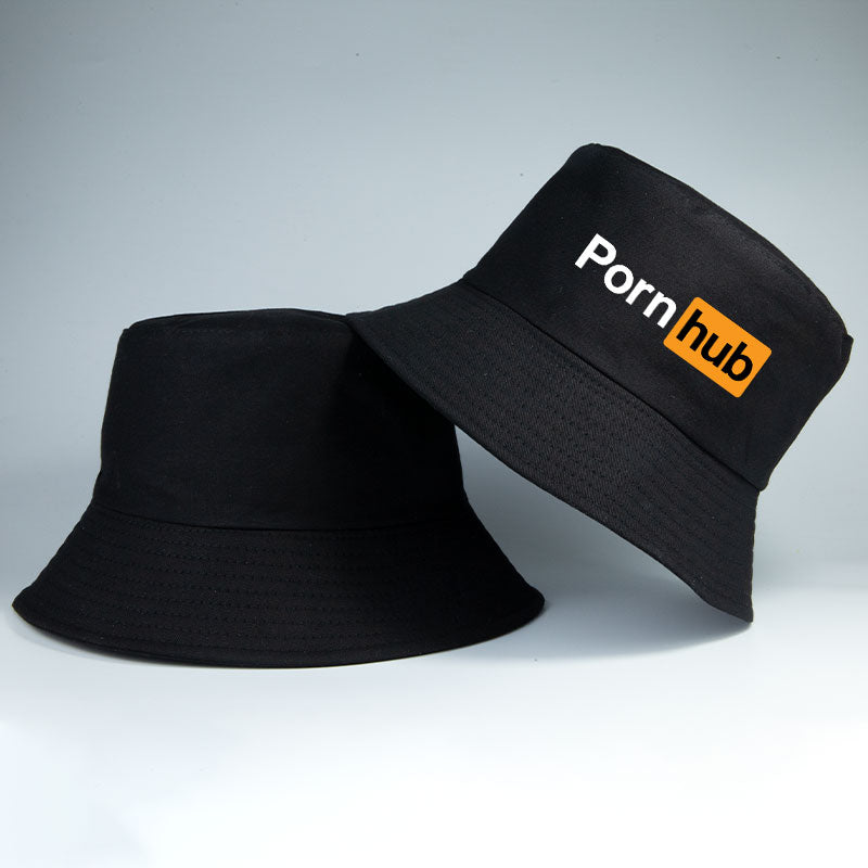 Bob PornHub réversible - chapeau d'été beauf noir