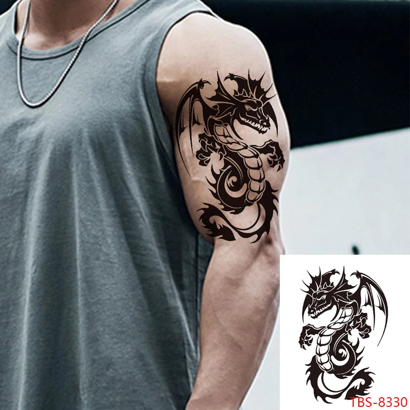 Tatouage Temporaire Dragon