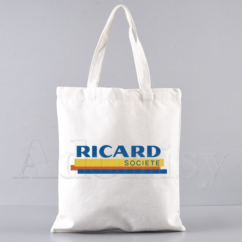 Sac Ricard 90's - Totebag Ricard retro blanc