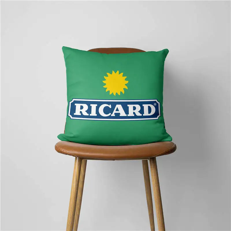 Taie d'Oreiller Ricard  verte