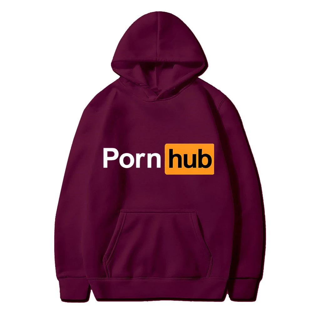 Sweatshirt à capuche Beauf | Pull Pornhub bordeaux