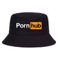 Bob PornHub réversible - chapeau d'été beauf noir