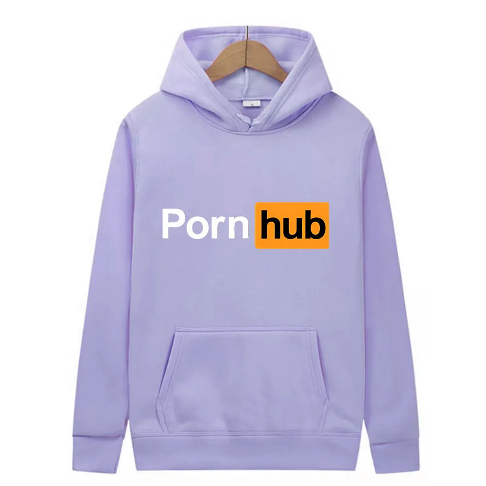 Sweatshirt à capuche Beauf | Pull Pornhub violet clair
