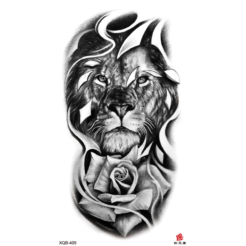 Tatouage Temporaire Animal Beauf