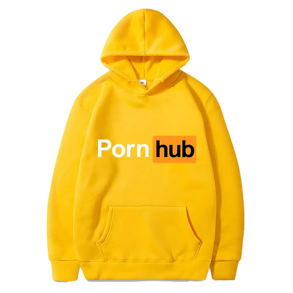 Sweatshirt à capuche Beauf | Pull Pornhub jaune