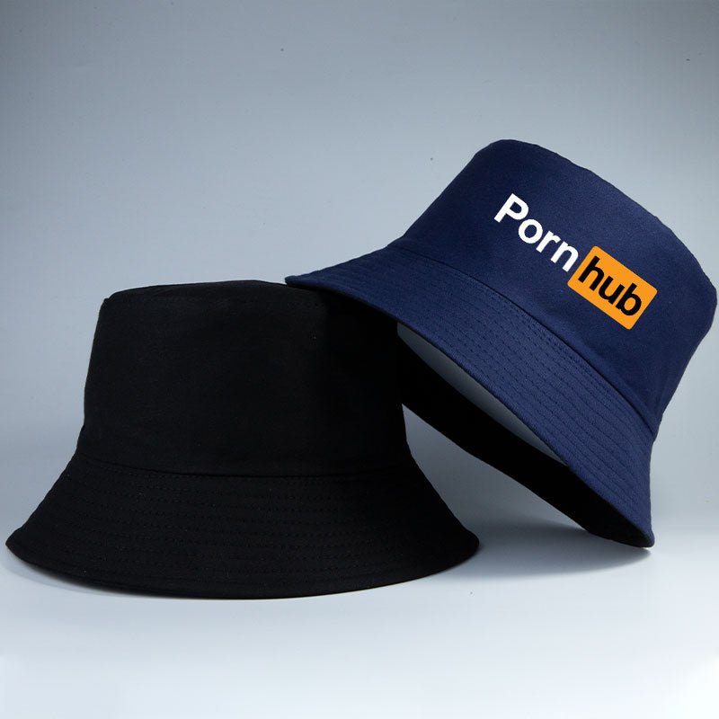 Bob PornHub réversible - chapeau d'été beauf bleu marine