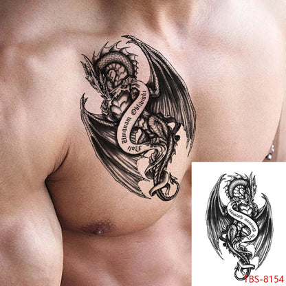 Tatouage Temporaire Dragon