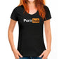 Tshirt porhnub noir femme