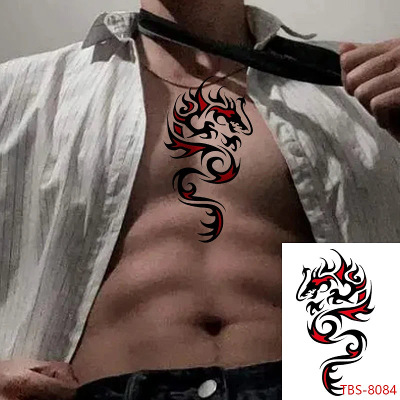 Tatouage Temporaire Dragon