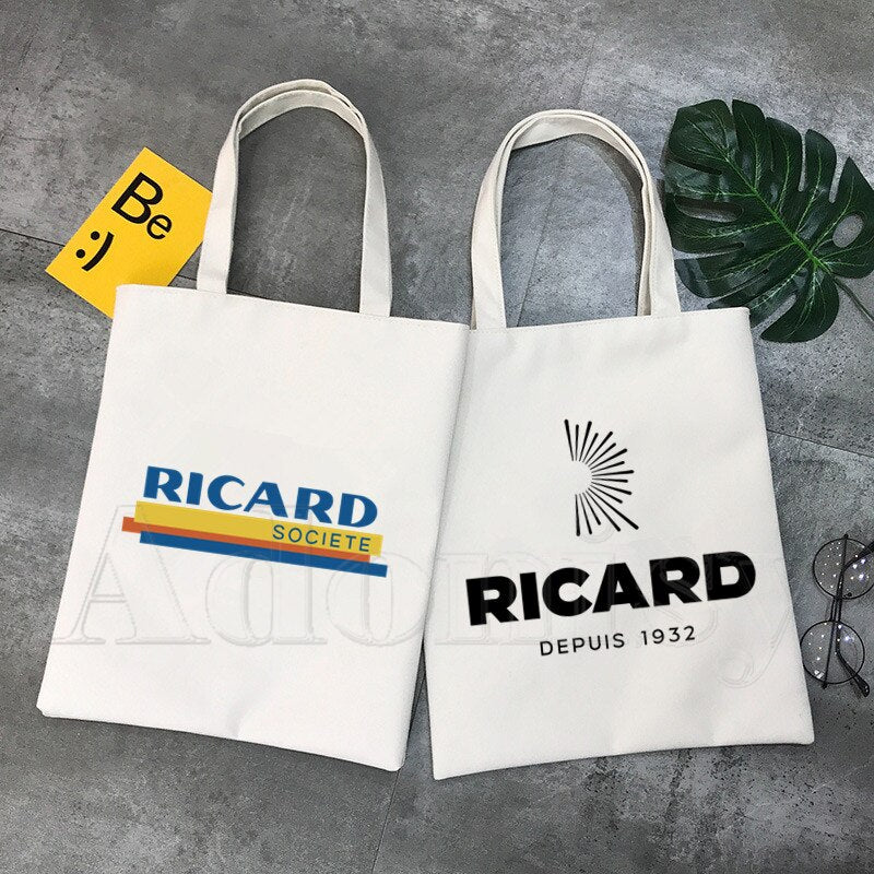 Sac Ricard 90's - Totebag Ricard retro blanc