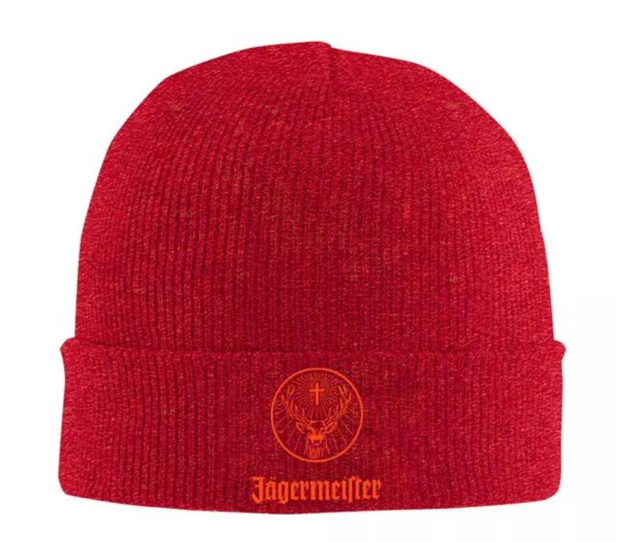 Bonnet Jagermeister rouge