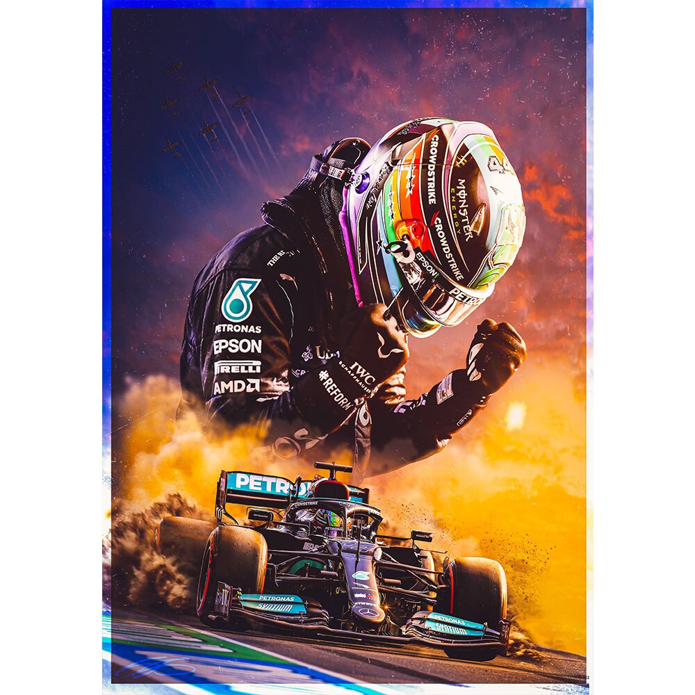 Poster Lewis Hamilton