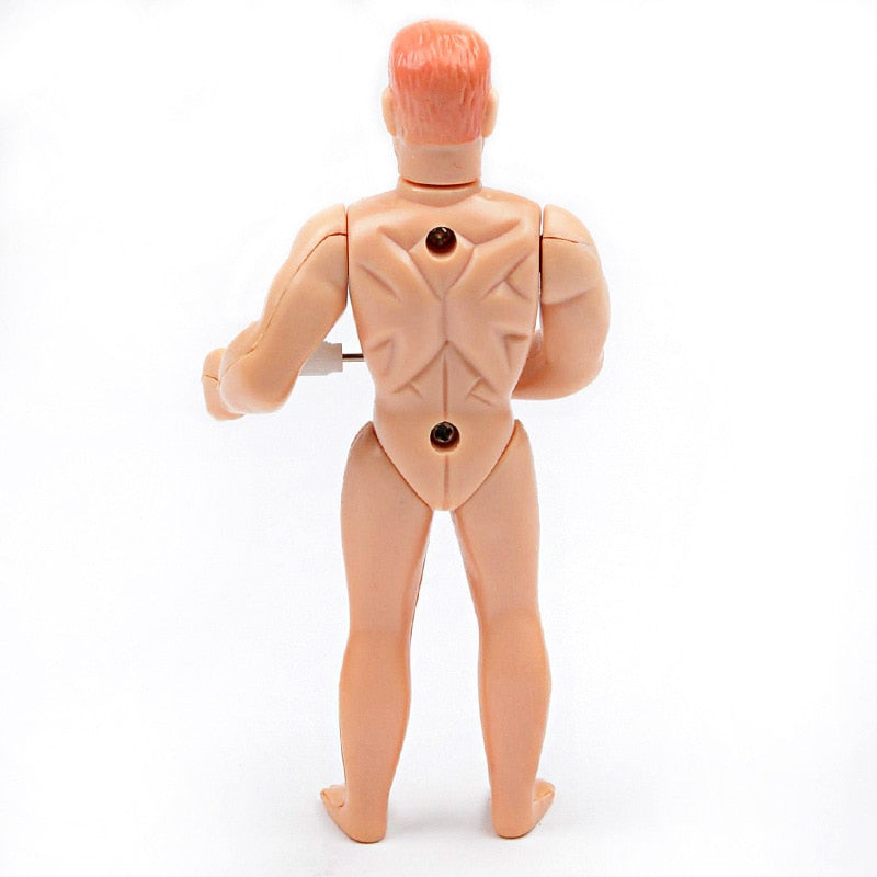 Figurine beauf | Homme nu se masturbe