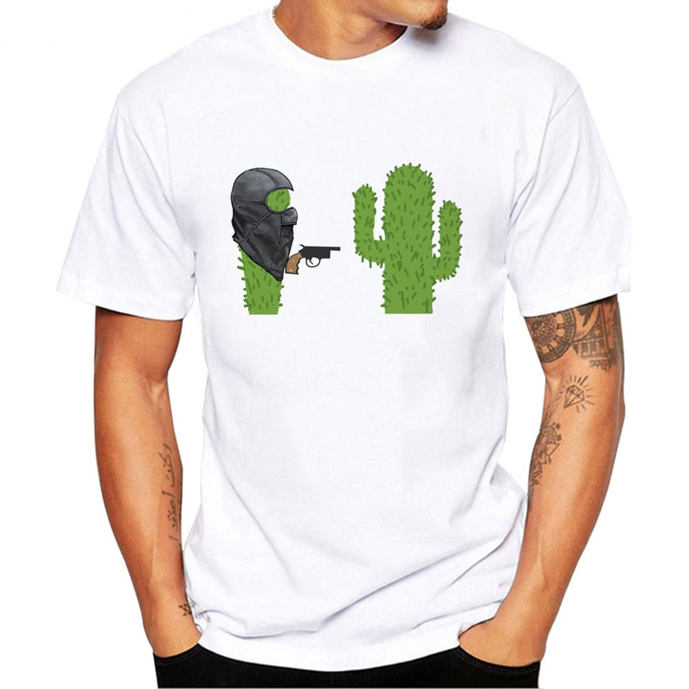 T-Shirt Beauf | Haut les Mains CACTUS