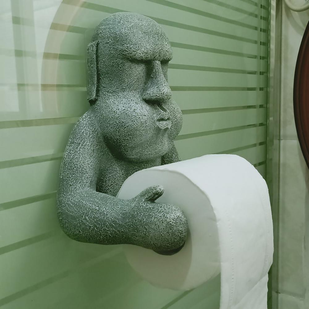 Porte Papier toilette Beauf | MOAI fait caca