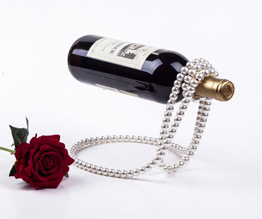 Support de bouteille de vin Beauf | Perles