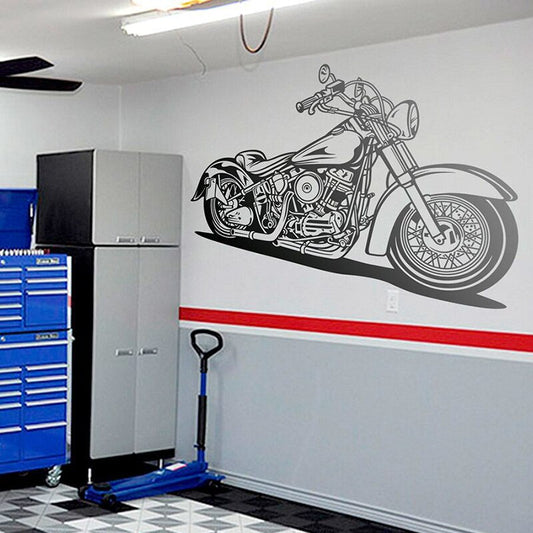 Sticker Mural Beauf | Moto Retro