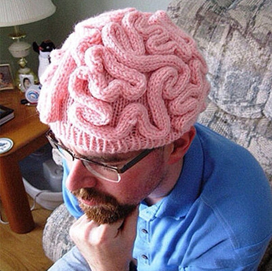 Bonnet cerveau apparent