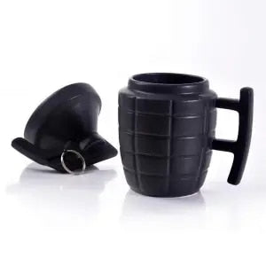 Tasse beauf | Mug pistolet et grenade