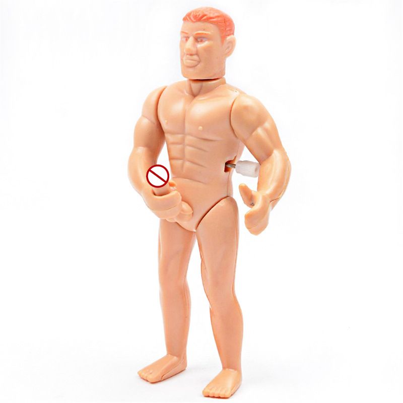 Figurine beauf | Homme nu se masturbe