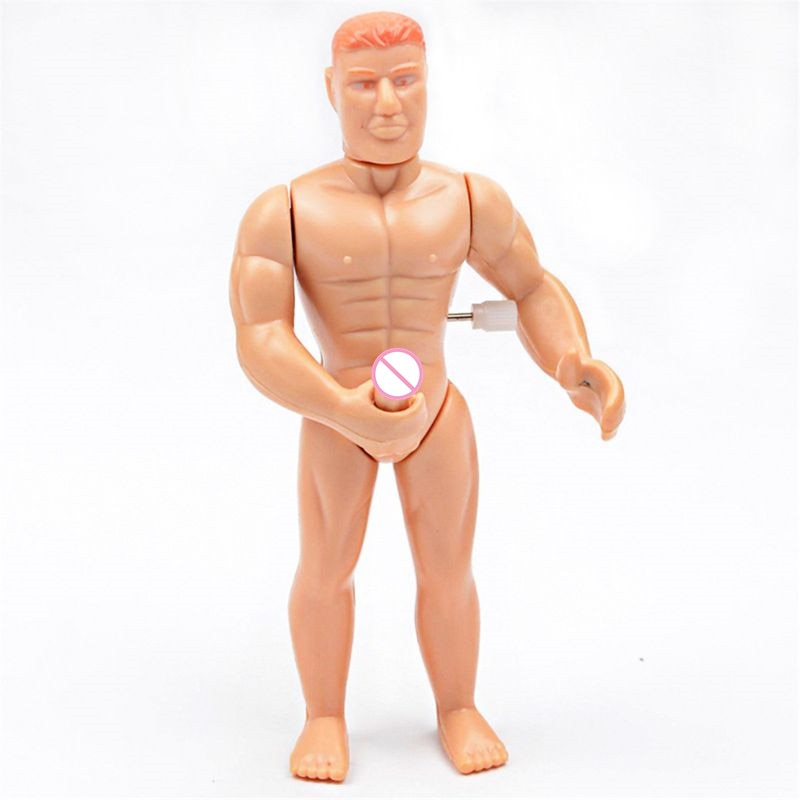 Figurine beauf | Homme nu se masturbe