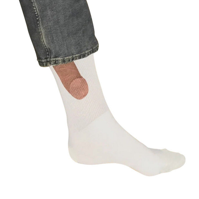 Chaussette Beauf PENIS qui dépasse 