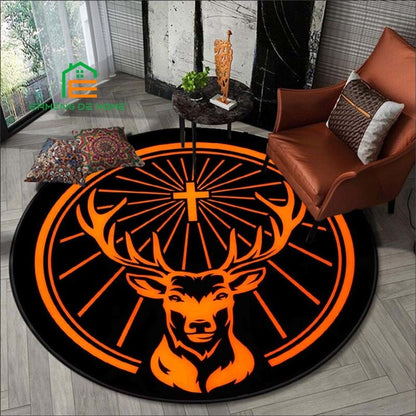 Tapis Rond Jägermeister