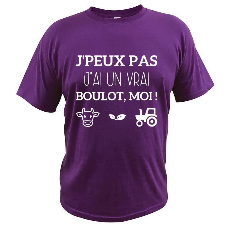 T-Shirt beauf | J'peux pas, j'ai un vrai boulot moi