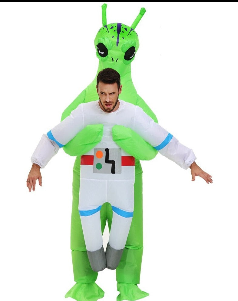 Déguisement mascotte beauf alien