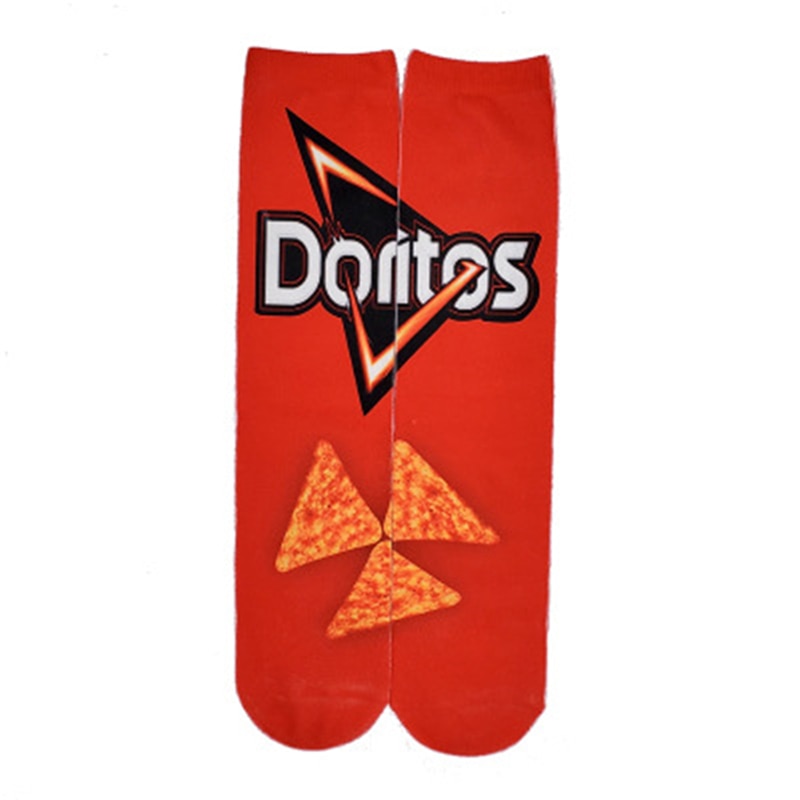 Chaussettes beauf | Chaussettes marque de chips doritos